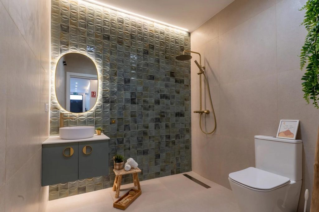 Piso Calle d'Alcanyís, Valencia-17 ducha