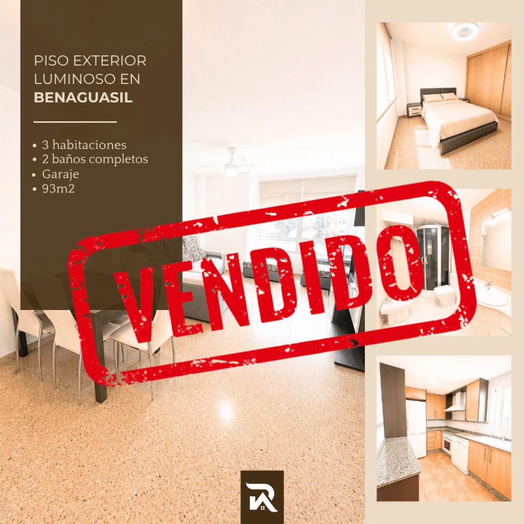 VENDIDO PISO EN BENAGUASIL